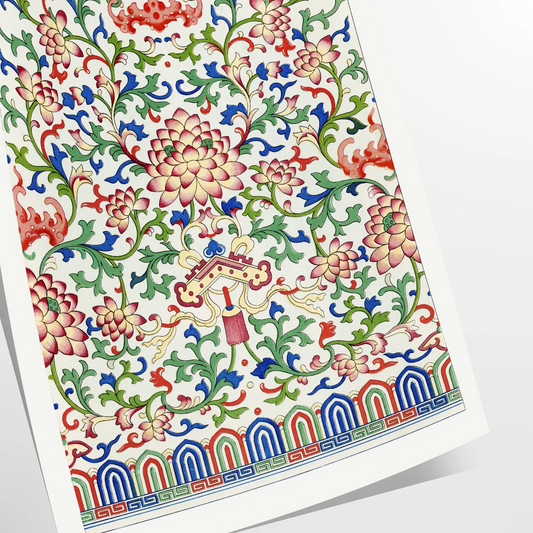 space stunning garden art poster gray vibrant green hues wall unique gift nature design tranquility room sizes A4 cm A0