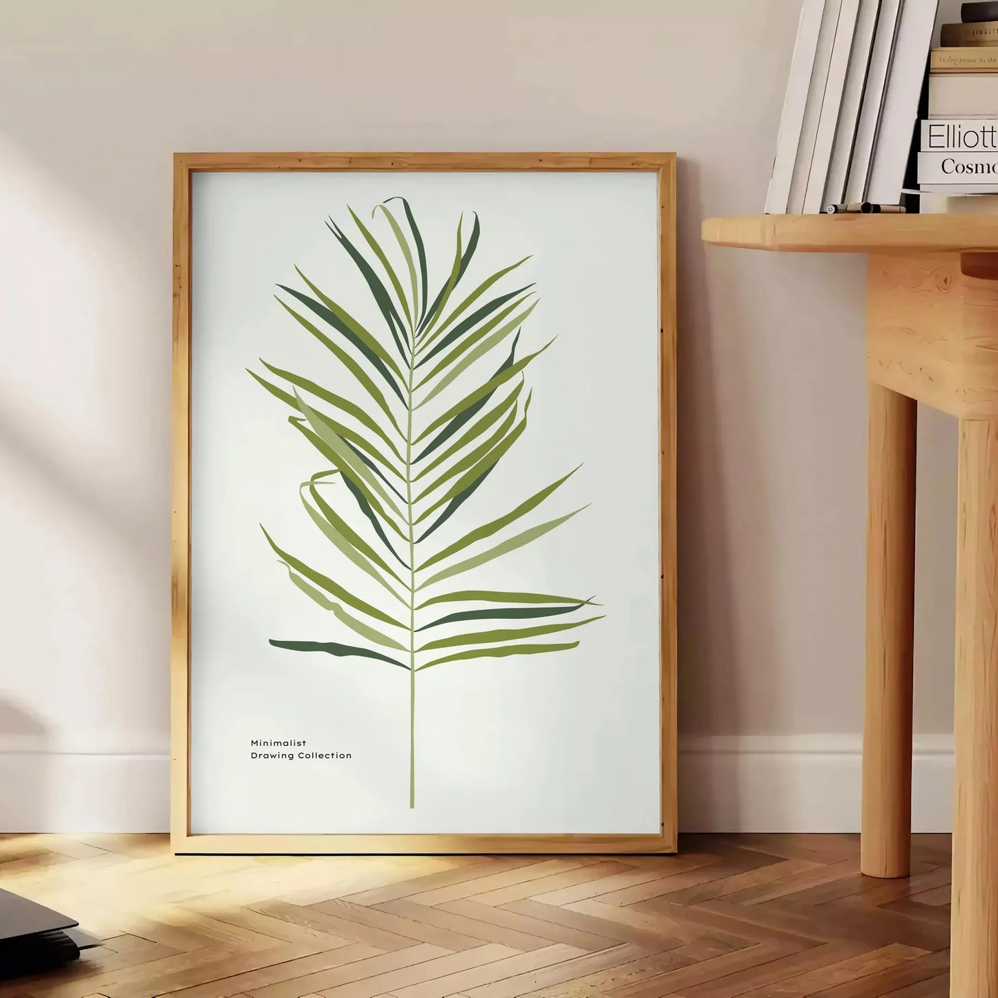 serenity nature poster gray white tones wall art thoughtful gift minimalist print elegance space home office decor preferred size A4 cm A0