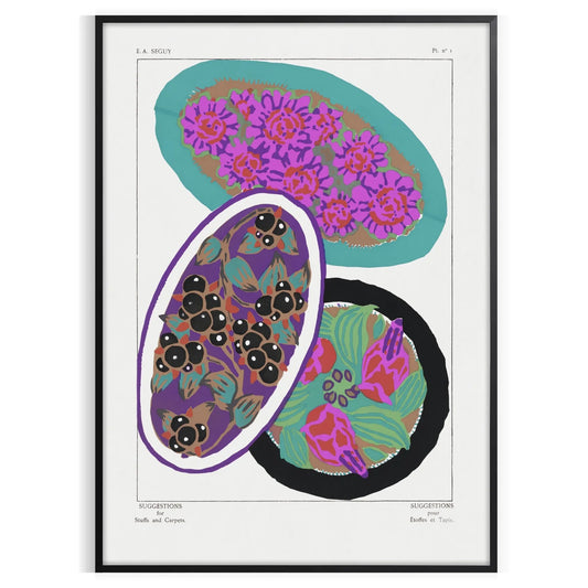 space elegant garden poster gray white hues wall art thoughtful gift print subtle sophistication room unframed styles decor home