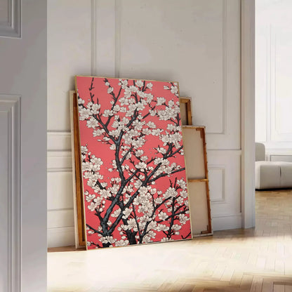 enchanting garden poster striking blend black orange space floral wonderland wall art thoughtful gift eye artwork available various print dimensions A4 cm A0