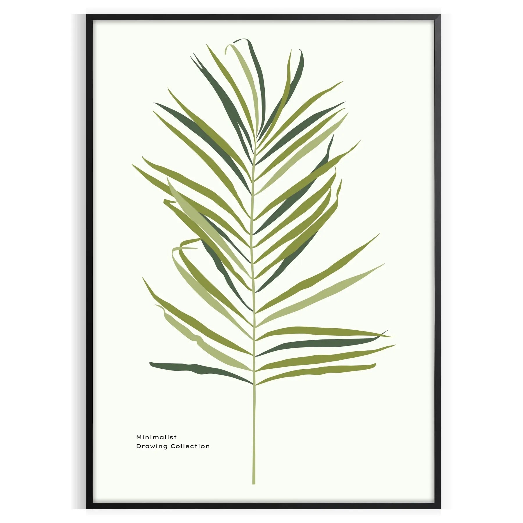 serenity nature poster gray white tones wall art thoughtful gift minimalist print elegance space home office decor preferred size A4 cm A0